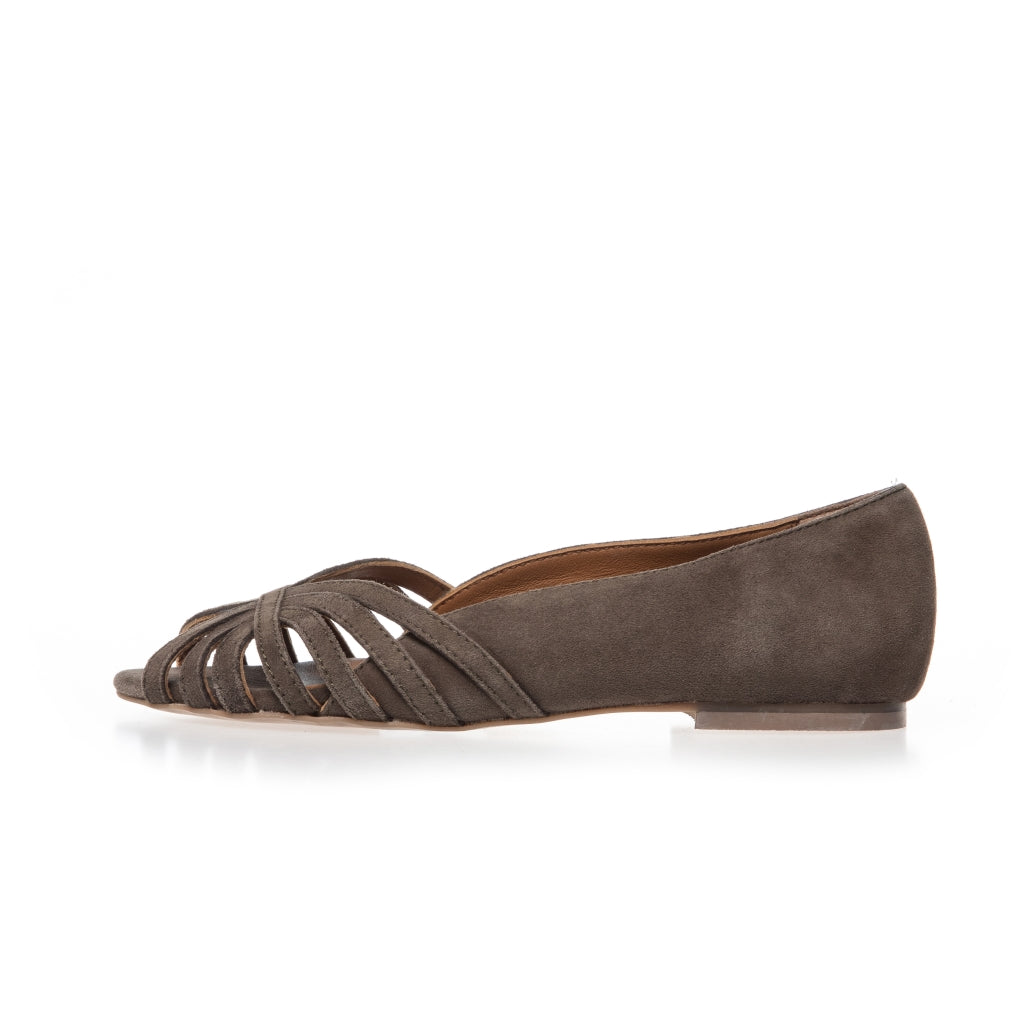 COPENHAGEN SHOES PASSIONATE SUEDE Ballerinas 0027 GREEN