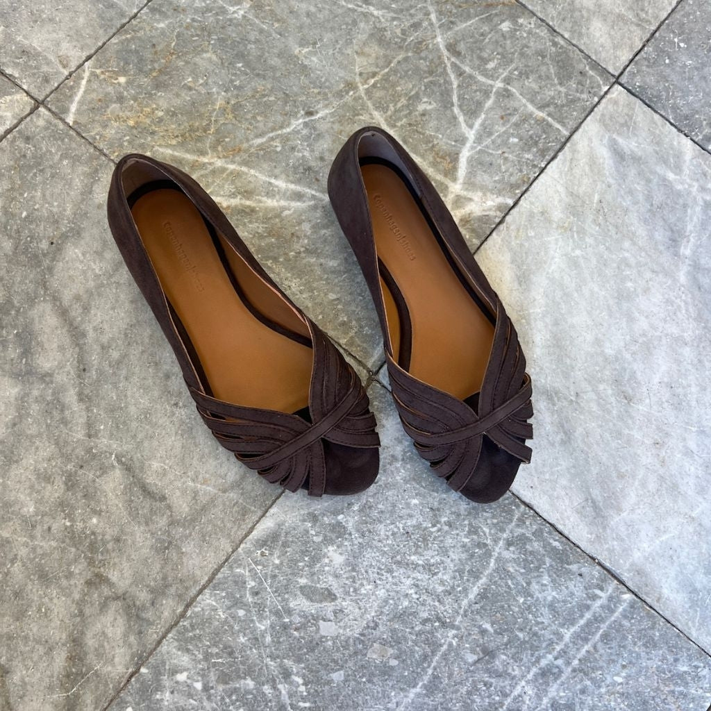 COPENHAGEN SHOES PASSIONATE S. Ballerinas 004 Dark brown