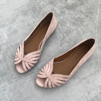 COPENHAGEN SHOES PASSIONATE SUEDE Ballerinas 224 Light rose