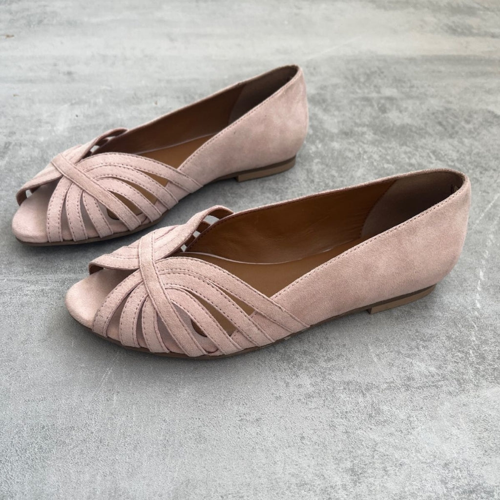 COPENHAGEN SHOES PASSIONATE SUEDE Ballerinas 224 Light rose