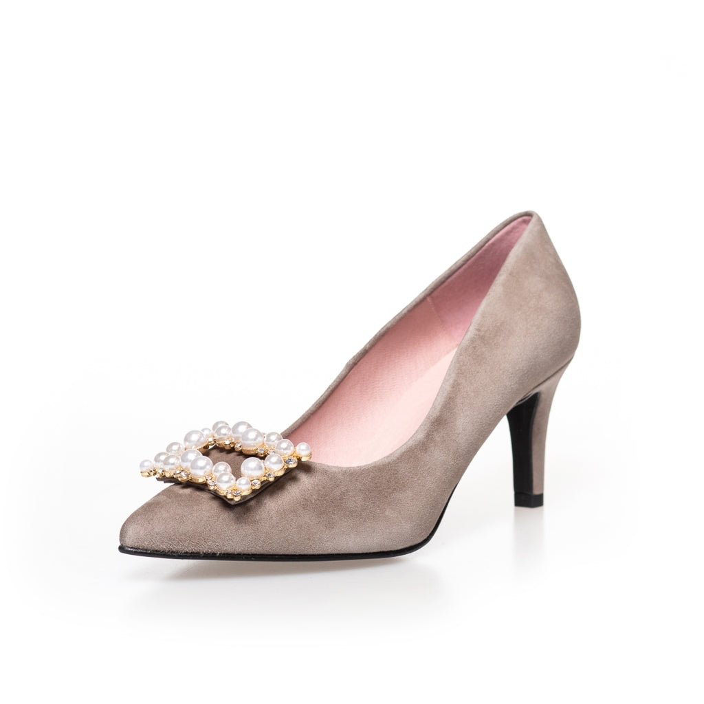 COPENHAGEN SHOES PEARLS AND DIAMONDS Stilettos 0099 BEIGE (TOPO)