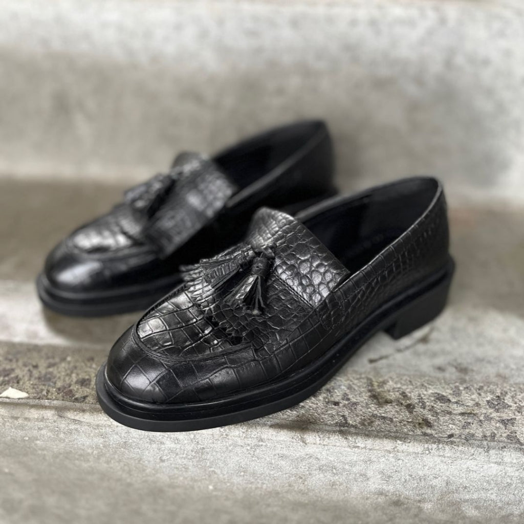 COPENHAGEN SHOES POWER WALK SHOE Loafer 2240 BLACK CR