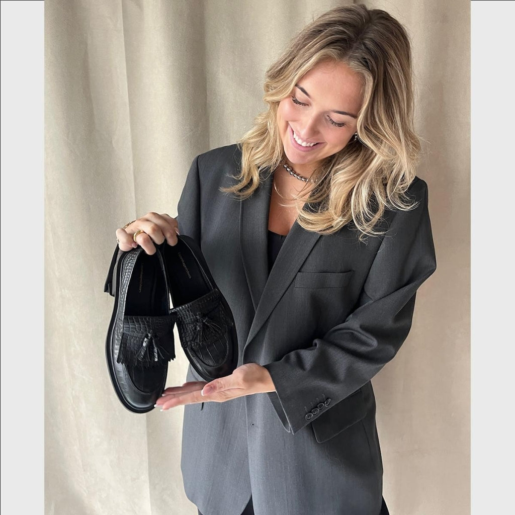 COPENHAGEN SHOES POWER WALK SHOE Loafer 2240 BLACK CR