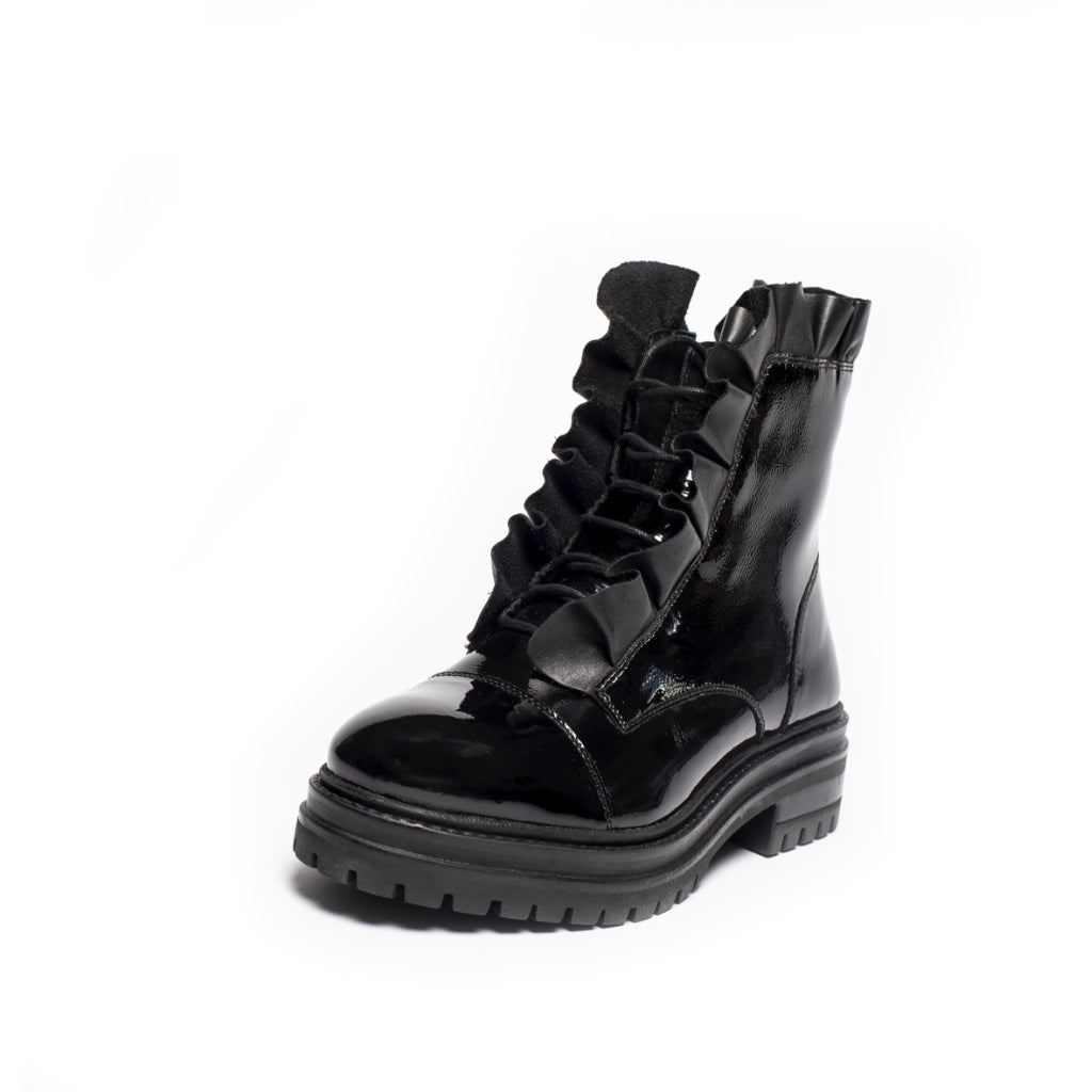 COPENHAGEN SHOES PRETTY ALL PATENT Copenhagenshoes by Josefine Valentin Stiefel 038 Black patent