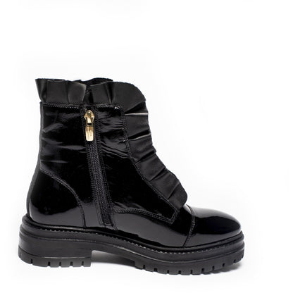 COPENHAGEN SHOES PRETTY ALL PATENT Copenhagenshoes by Josefine Valentin Stiefel 038 Black patent