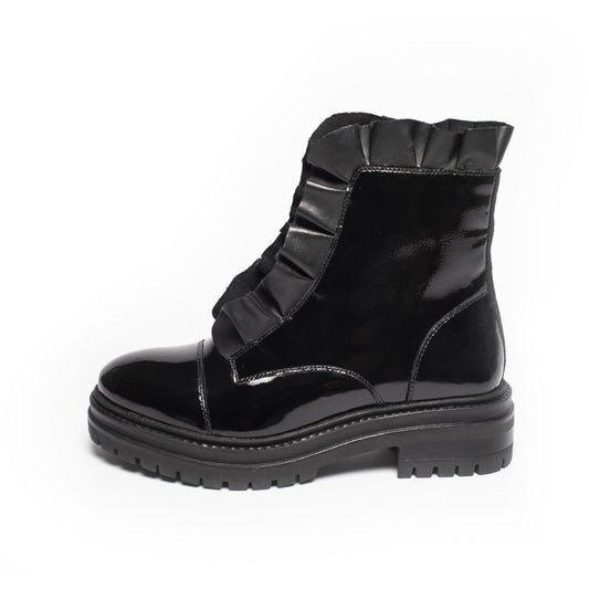 COPENHAGEN SHOES PRETTY ALL PATENT Copenhagenshoes by Josefine Valentin Stiefel 038 Black patent