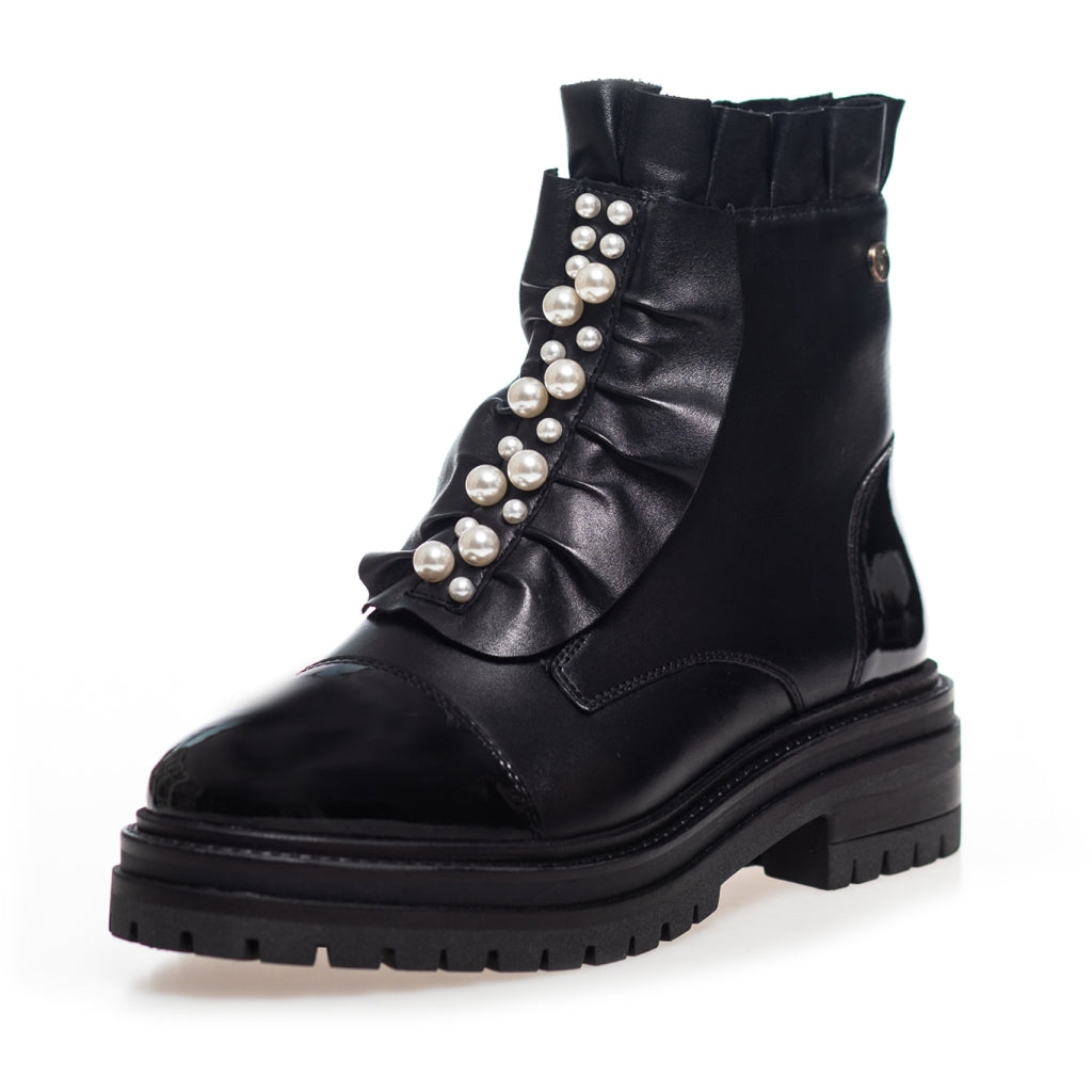 COPENHAGEN SHOES PRETTY PEARLS Stiefel 0001 BLACK