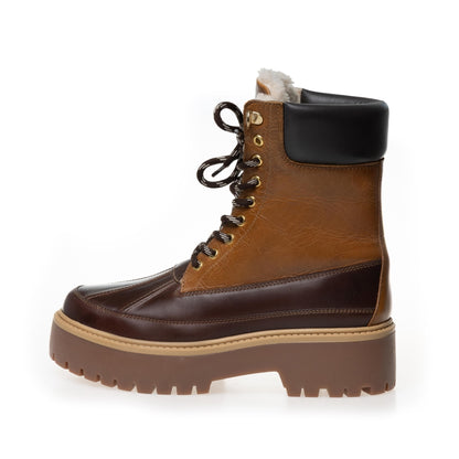 COPENHAGEN SHOES REAL MOMENTS Stiefel 907 BROWN/COGNAC