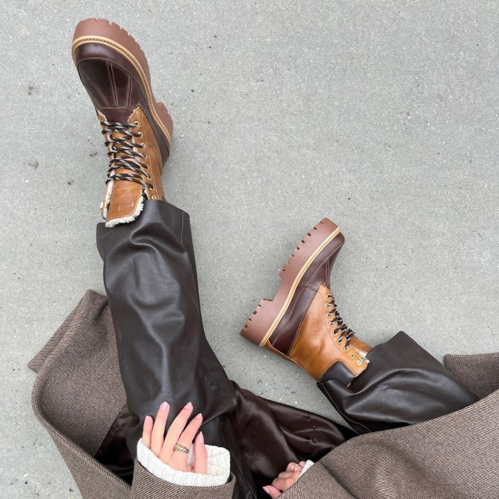 COPENHAGEN SHOES REAL MOMENTS Stiefel 907 BROWN/COGNAC