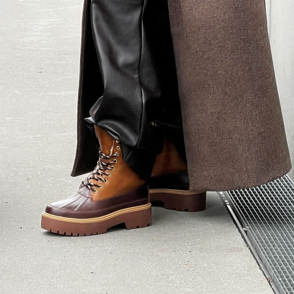 COPENHAGEN SHOES REAL MOMENTS Stiefel 907 BROWN/COGNAC