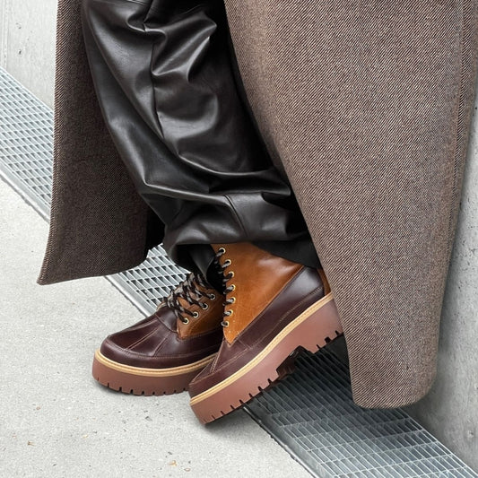 COPENHAGEN SHOES REAL MOMENTS Stiefel 907 BROWN/COGNAC