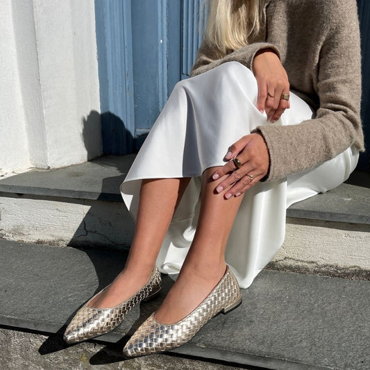 COPENHAGEN SHOES REAL VIBES Ballerinas 371 PLATINO