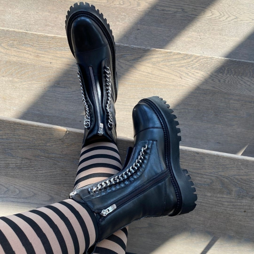 COPENHAGEN SHOES ROCK & ROLL Stiefel 001 Black