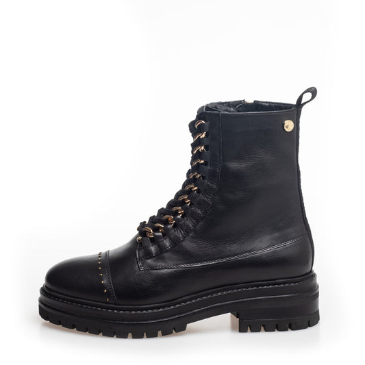 COPENHAGEN SHOES ROCK STUDS Stiefel 2207 BLACK/GOLD