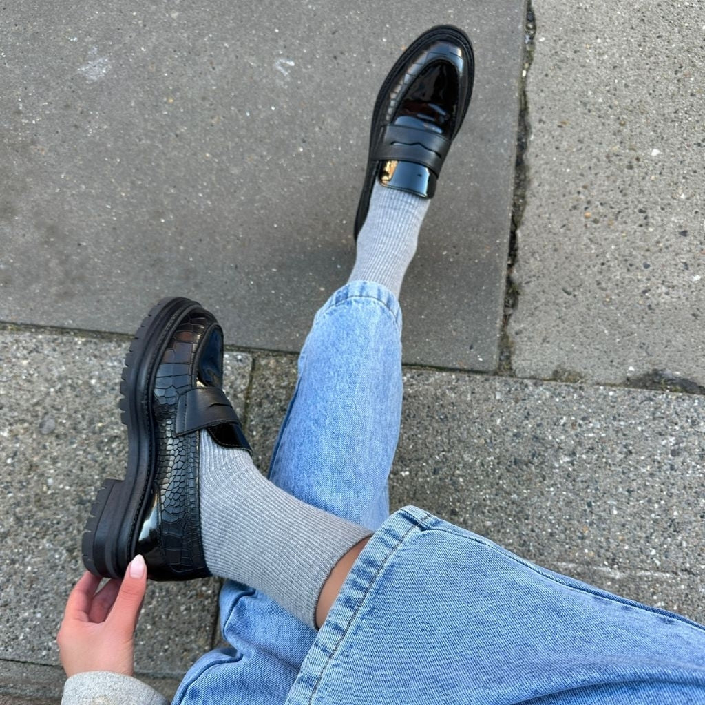 COPENHAGEN SHOES RUN FOR ME Loafer 0001 BLACK