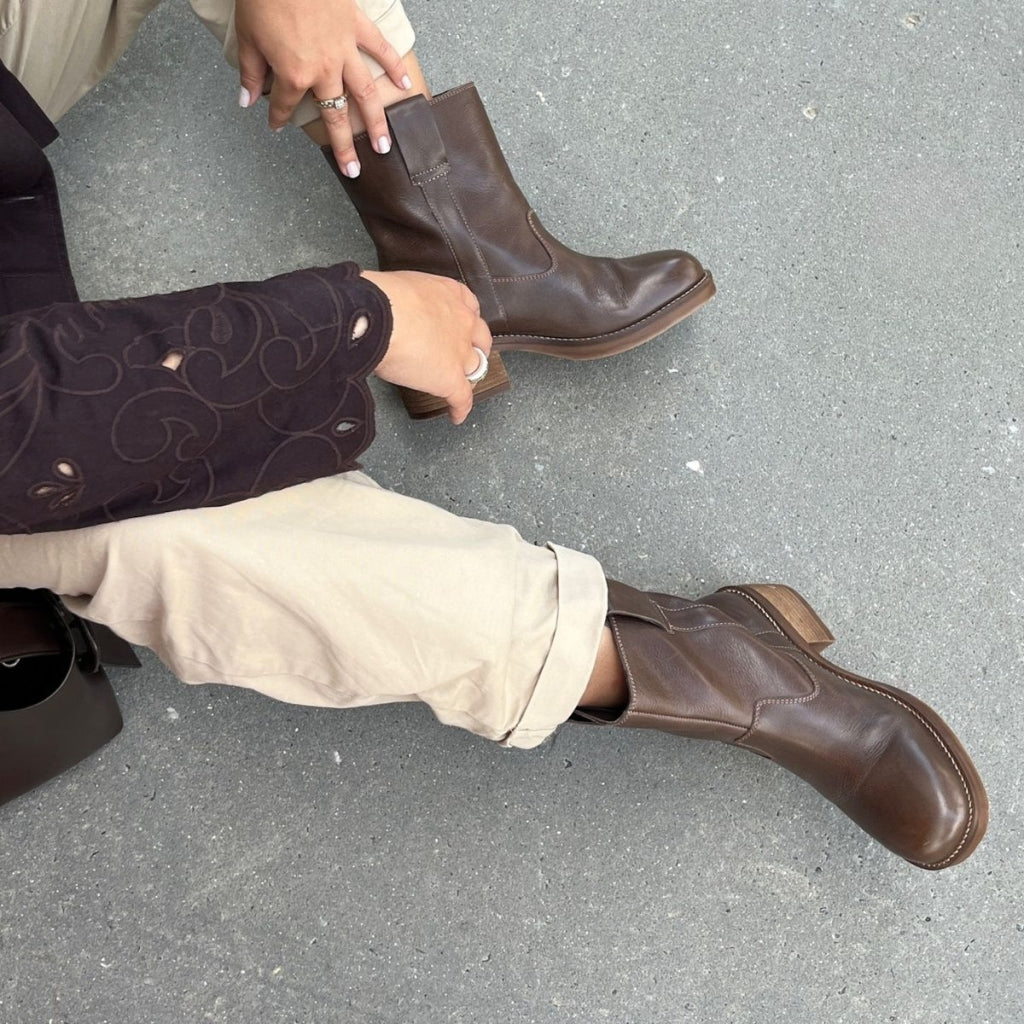 COPENHAGEN SHOES SAY MORE - BROWN/TAN Stiefel 0012 BROWN