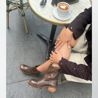 COPENHAGEN SHOES SAY MORE - BROWN/TAN Stiefel 0012 BROWN