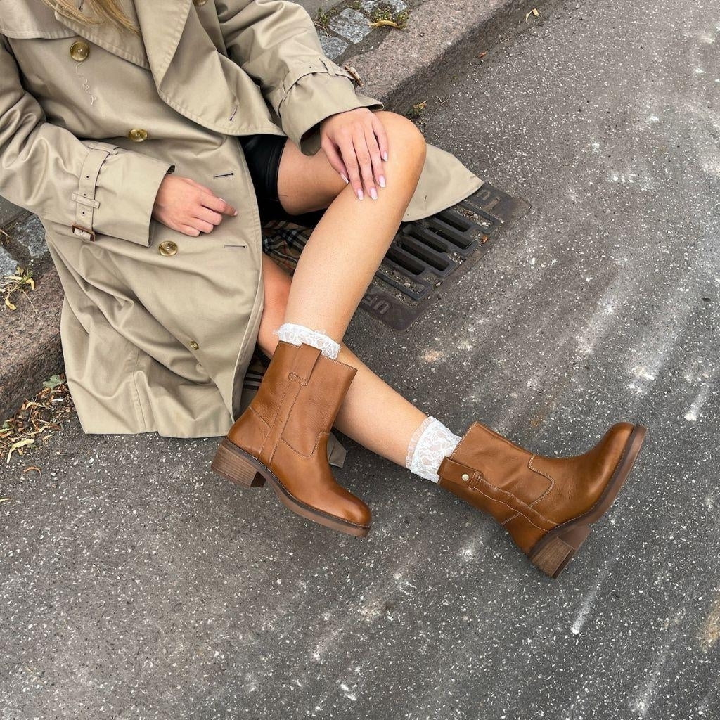 COPENHAGEN SHOES SAY MORE - BROWN/TAN Stiefel 125 TAN