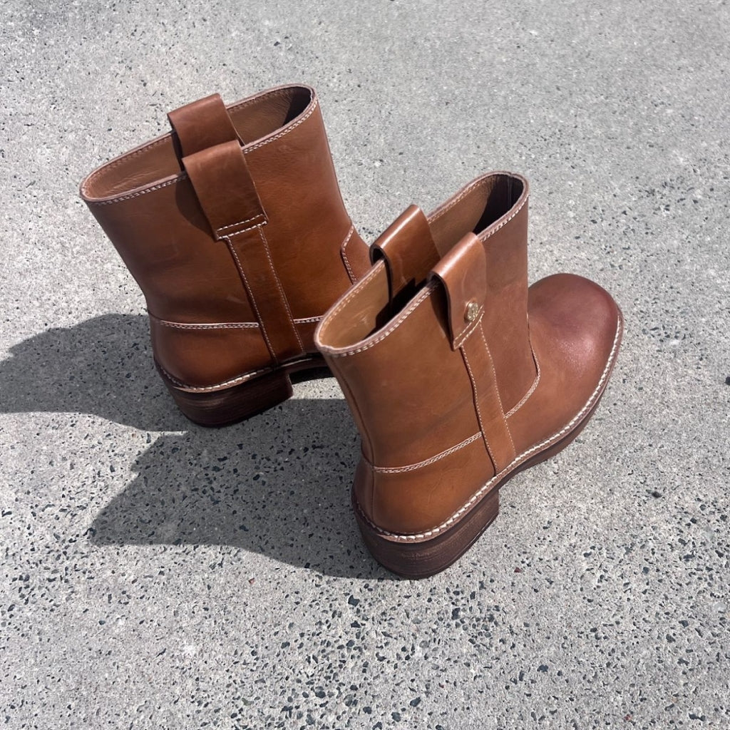 COPENHAGEN SHOES SAY MORE - BROWN/TAN Stiefel 125 TAN