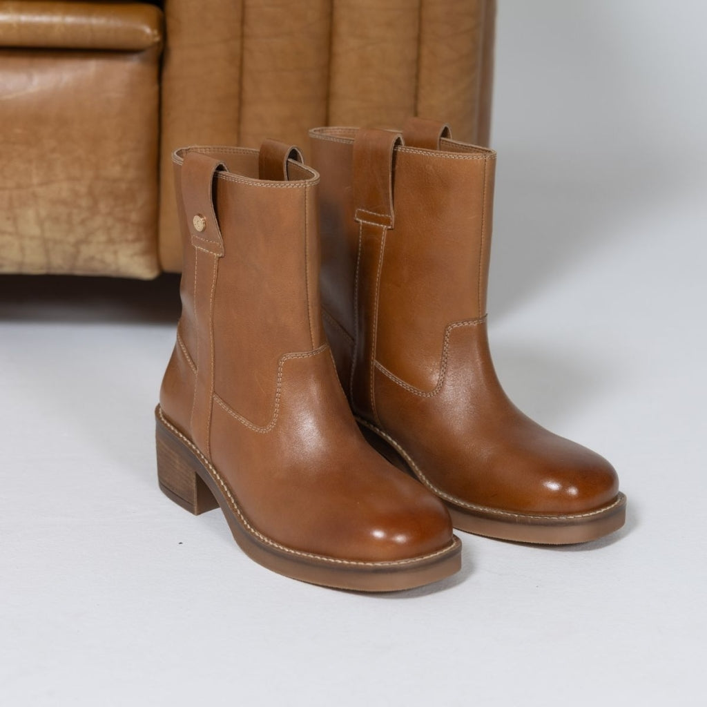 COPENHAGEN SHOES SAY MORE - BROWN/TAN Stiefel 125 TAN