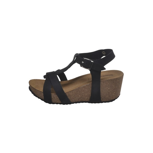 COPENHAGEN SHOES SELANA Keilsandalen 001 Black