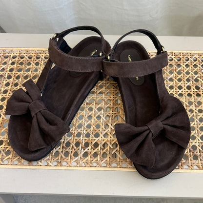 COPENHAGEN SHOES SKY AND DIAMONDS 24 SUEDE Sandalen 004 Dark brown