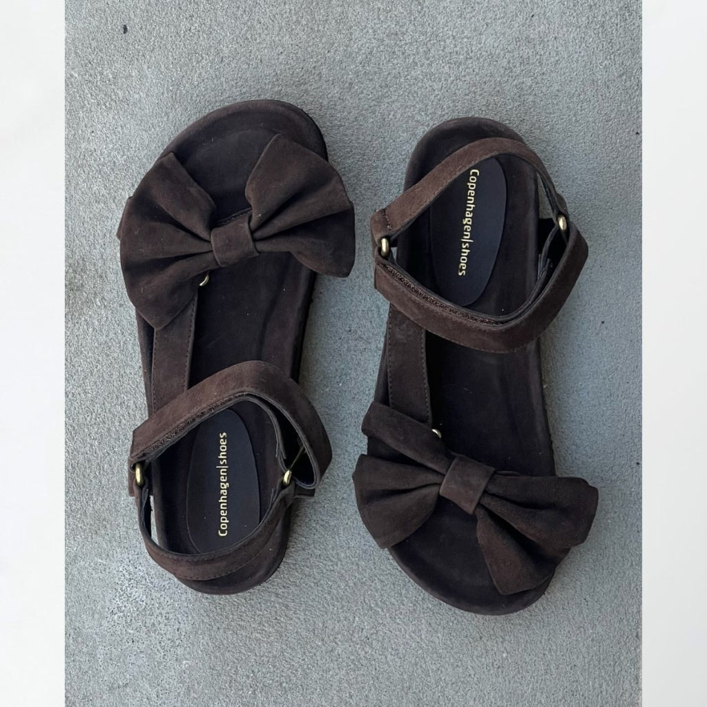 COPENHAGEN SHOES SKY AND DIAMONDS 24 SUEDE Sandalen 004 Dark brown