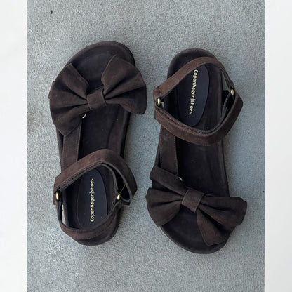 COPENHAGEN SHOES SKY AND DIAMONDS 24 SUEDE Sandalen 004 Dark brown