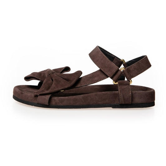 COPENHAGEN SHOES SKY AND DIAMONDS 24 SUEDE Sandalen 004 Dark brown