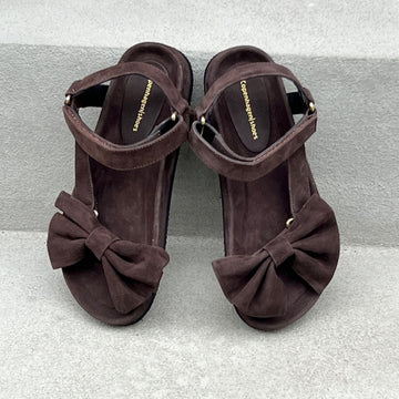 COPENHAGEN SHOES SKY AND DIAMONDS 24 SUEDE Sandalen 004 Dark brown