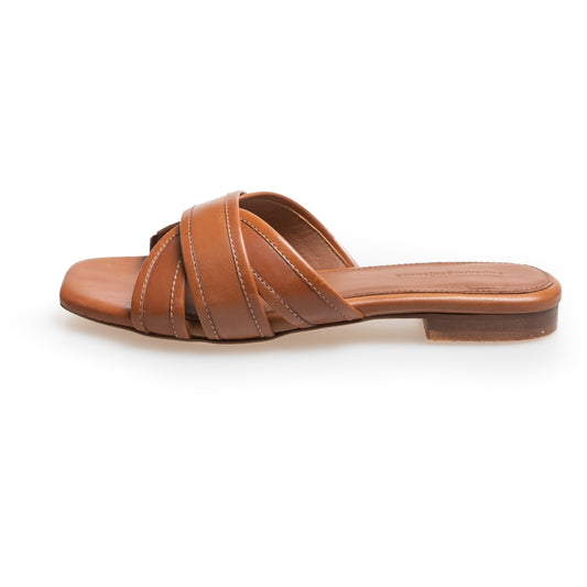 COPENHAGEN SHOES SMILE AND DANCE Slippers 0241 COGNAC