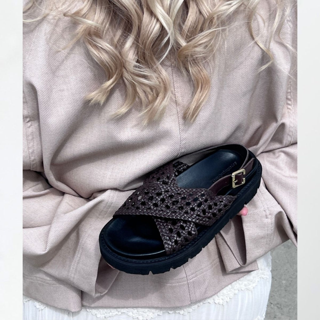 COPENHAGEN SHOES SUMMERTIME F. Sandalen 0018 DK BROWN
