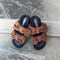 COPENHAGEN SHOES SUMMER DREAM SUEDE Slippers 0241 COGNAC