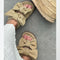 COPENHAGEN SHOES SUMMER DREAM SUEDE Slippers 1507 CAMEL