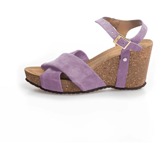 COPENHAGEN SHOES SUMMER VIBES Keilsandalen 154 Lilac