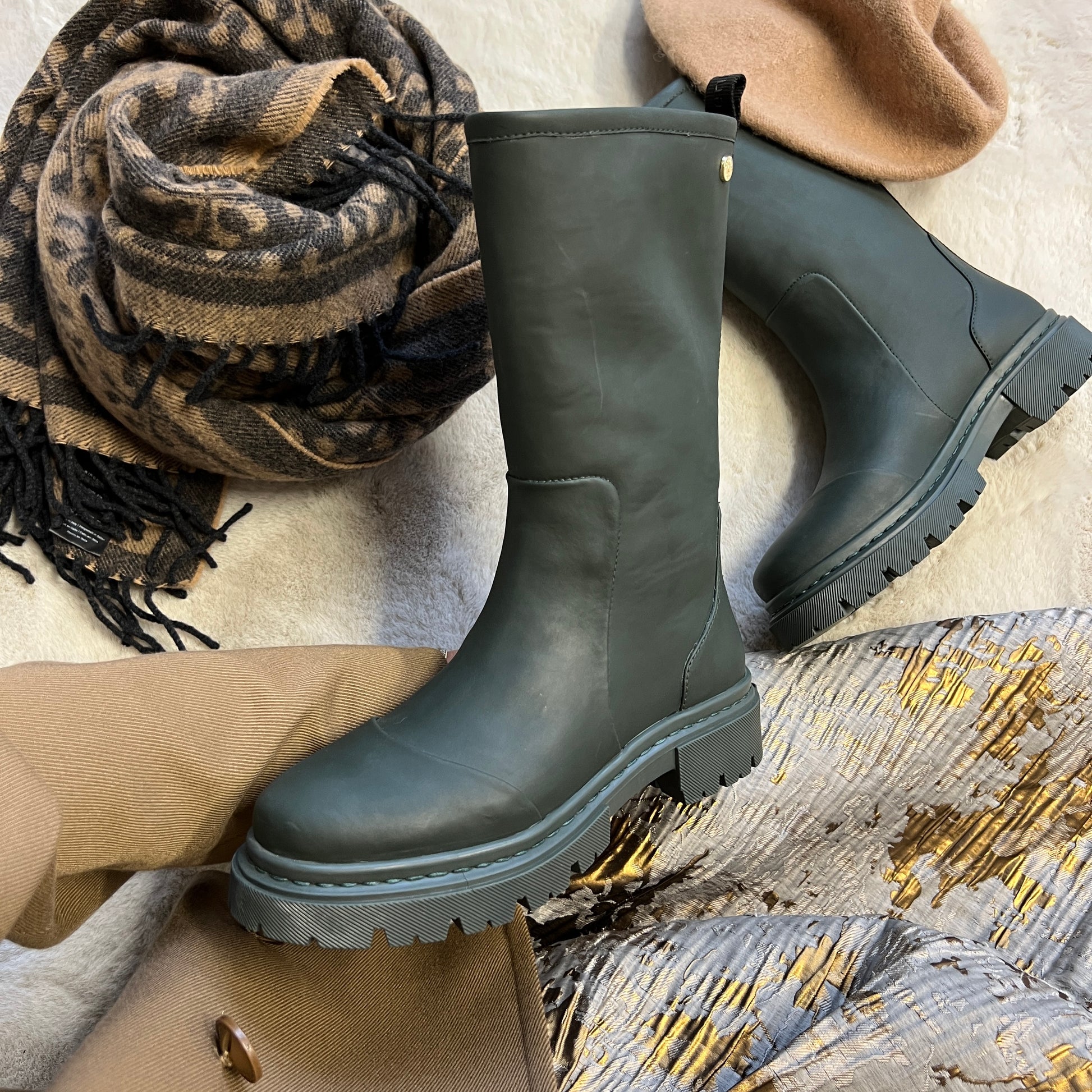 COPENHAGEN SHOES SUNSET Stiefel 0581 KHAKI