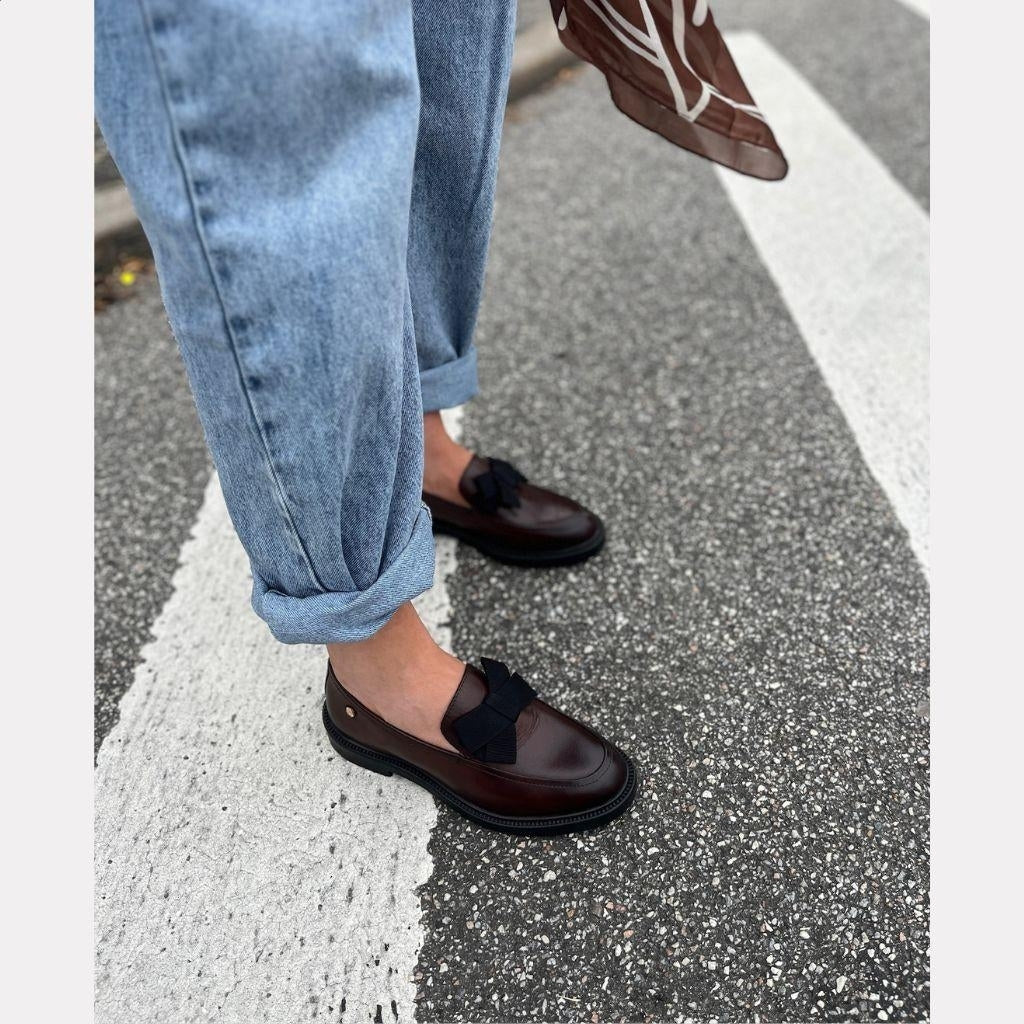 COPENHAGEN SHOES SURROUND ME LEATHER Loafer 0012 BROWN