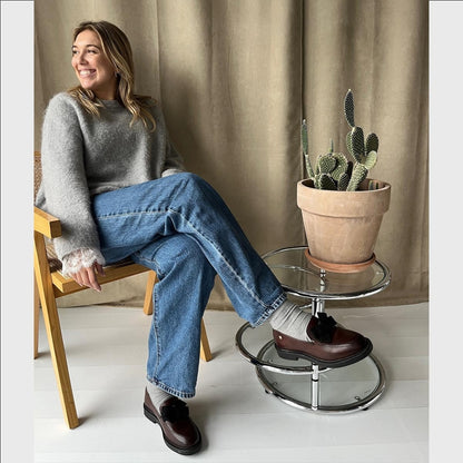 COPENHAGEN SHOES SURROUND ME LEATHER Loafer 0012 BROWN