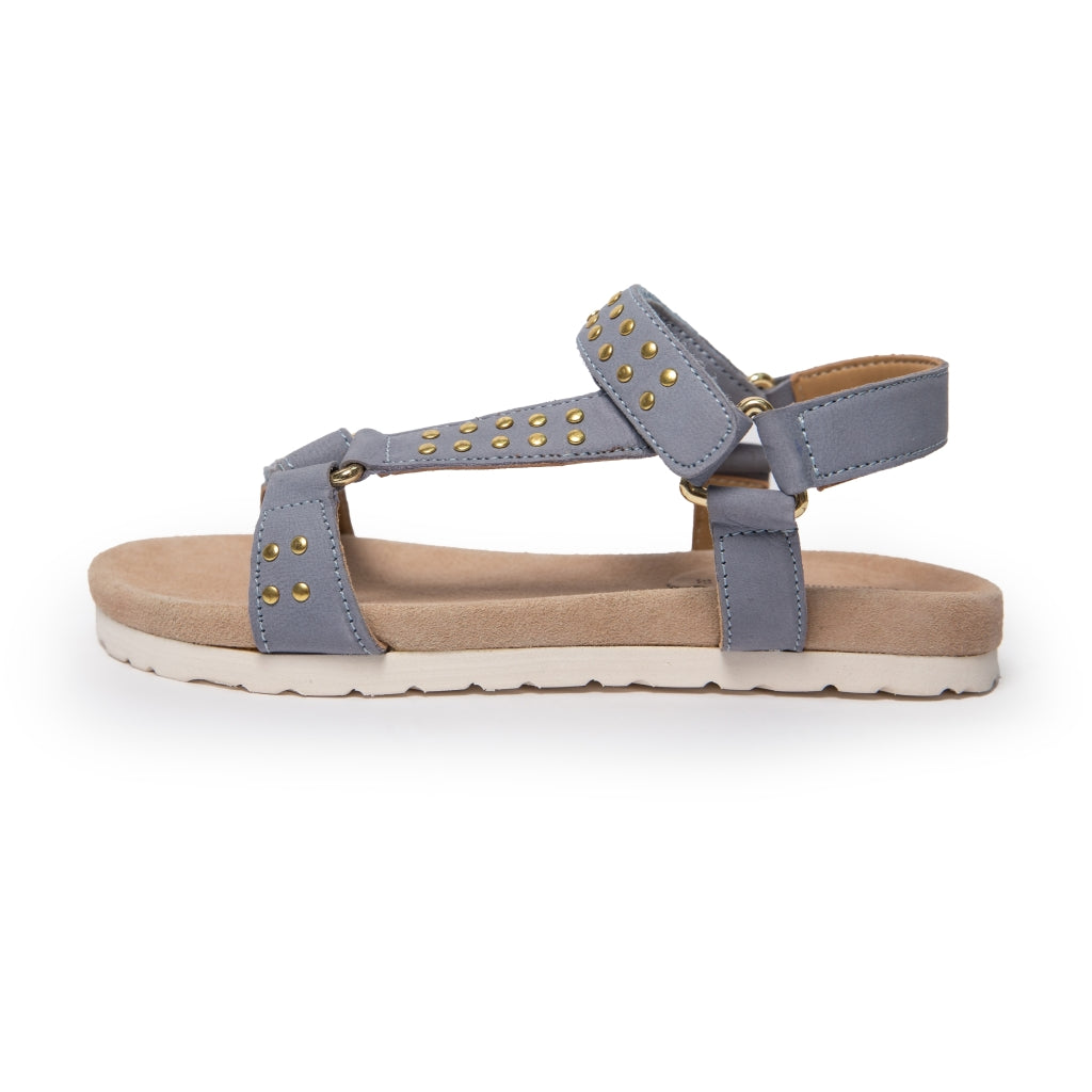 COPENHAGEN KIDS SWEAT SUEDE KIDS BS. Sandalen 0034 LT BLUE