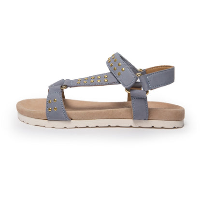 COPENHAGEN KIDS SWEAT SUEDE KIDS BS. Sandalen 0034 LT BLUE