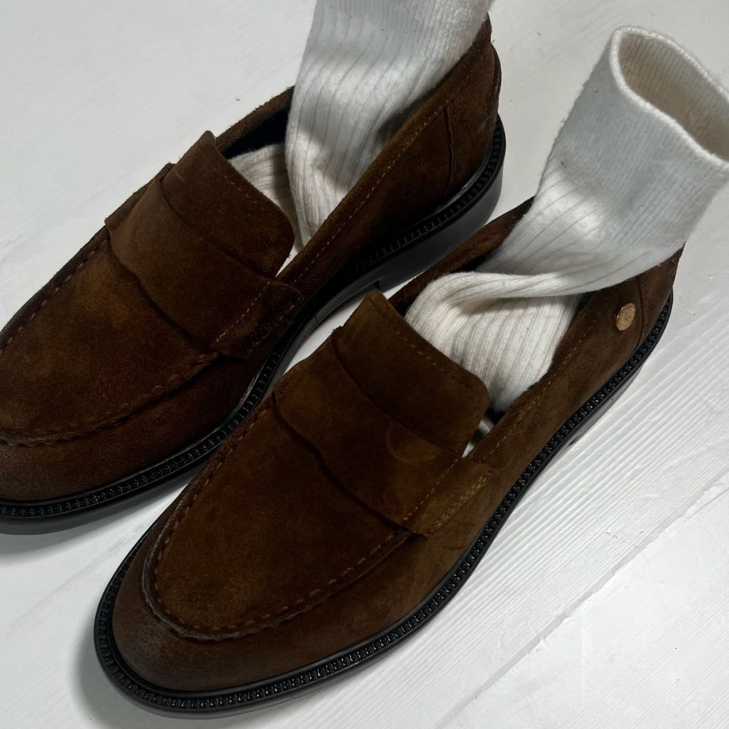 COPENHAGEN SHOES THE BEAUTY LOAFER Loafer 0018 DK BROWN