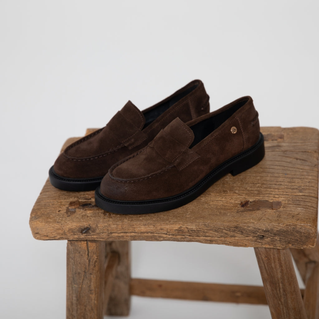 COPENHAGEN SHOES THE BEAUTY LOAFER Loafer 0018 DK BROWN