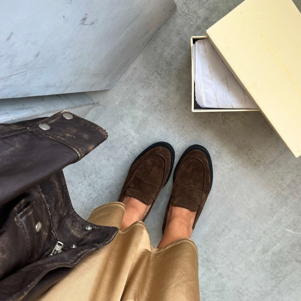 COPENHAGEN SHOES THE BEAUTY LOAFER Loafer 0018 DK BROWN