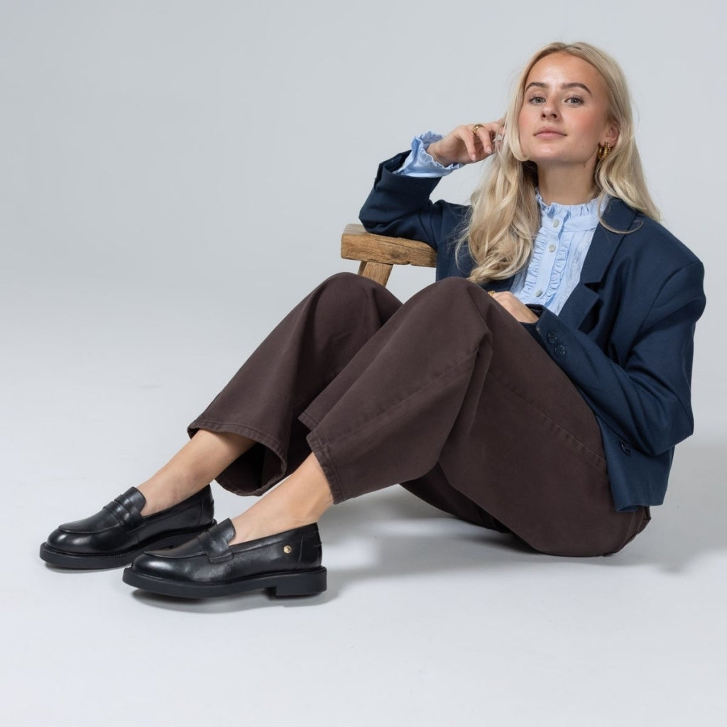 COPENHAGEN SHOES THE BEAUTY LOAFER L. Loafer 0003 BLACK