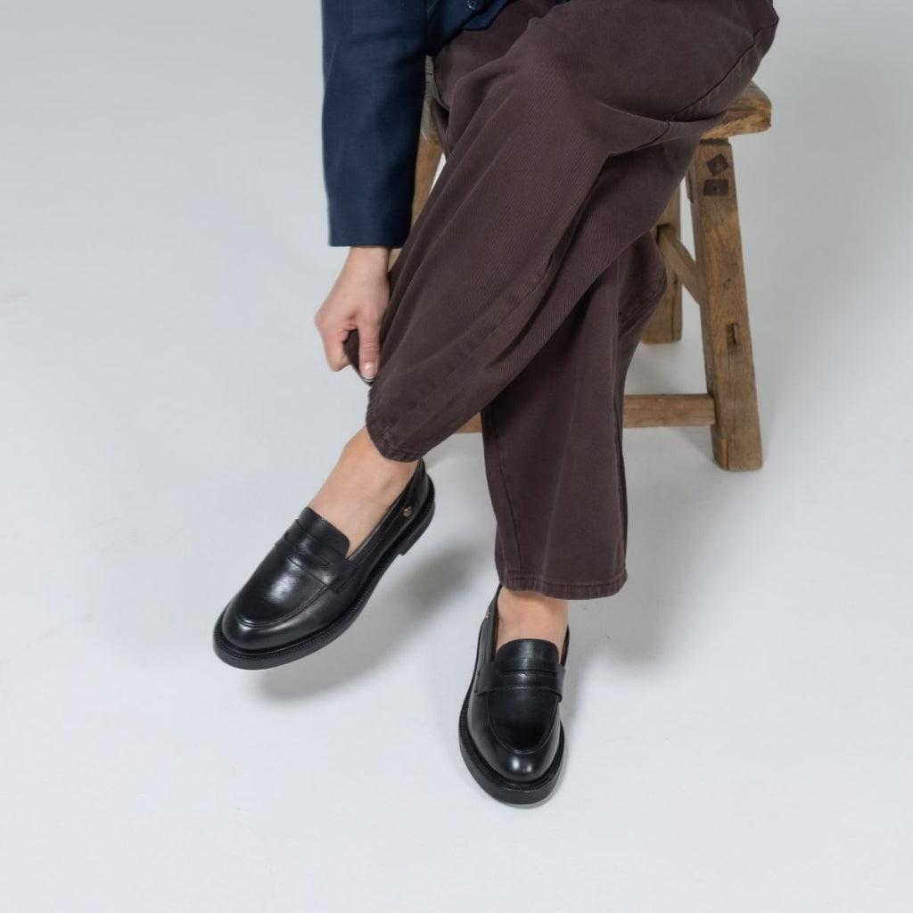 COPENHAGEN SHOES THE BEAUTY LOAFER L. Loafer 0003 BLACK