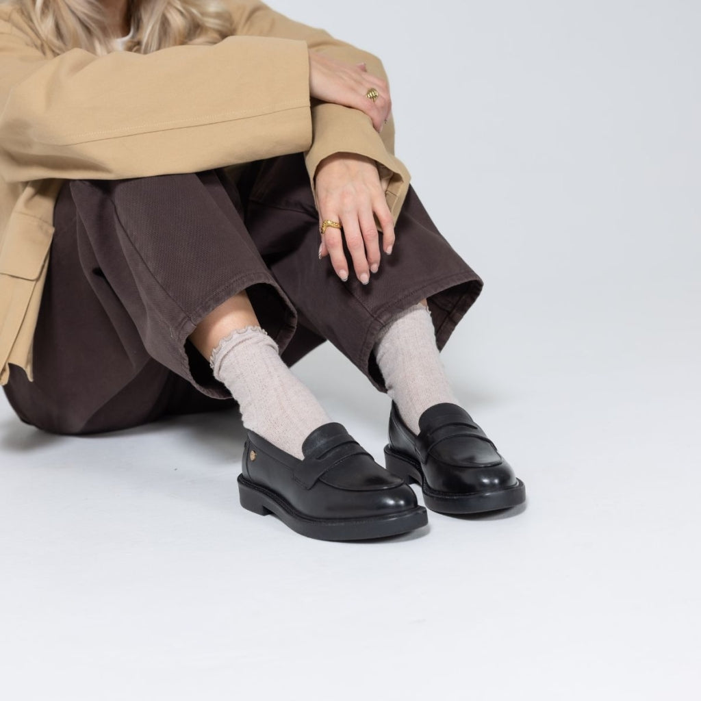 COPENHAGEN SHOES THE BEAUTY LOAFER L. Loafer 0003 BLACK
