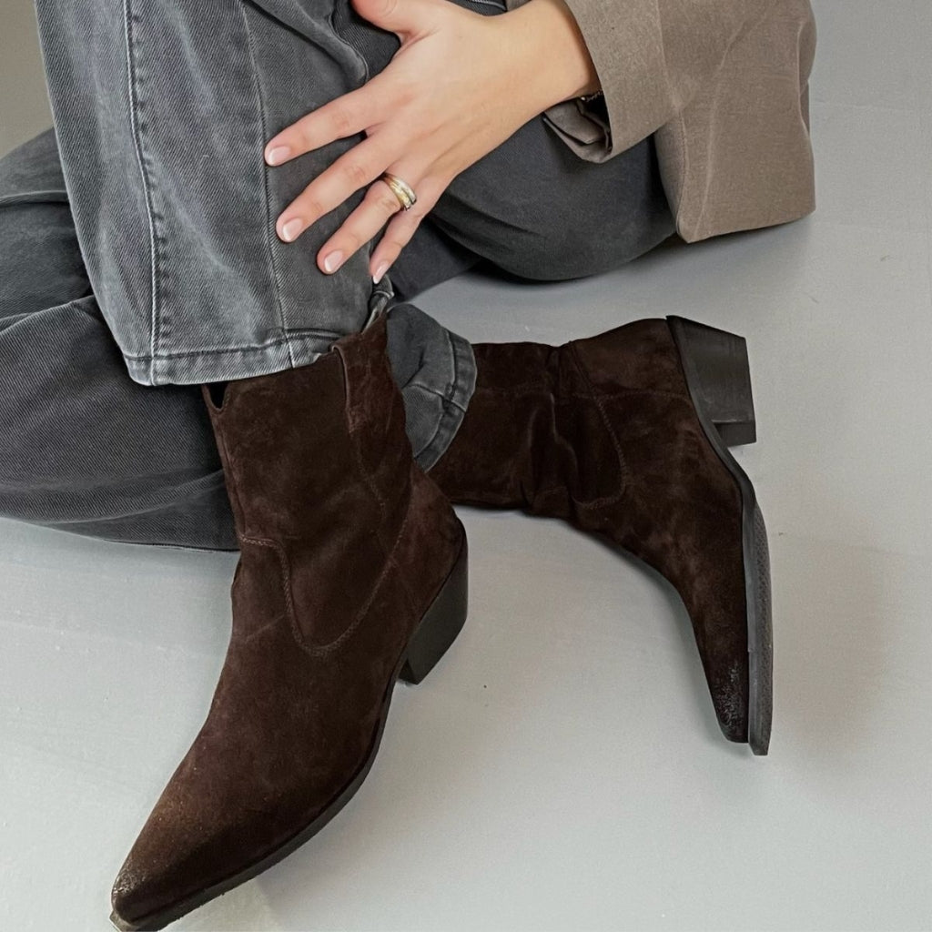 COPENHAGEN SHOES THE COUTURE WALK S. Stiefel 0018 DK BROWN