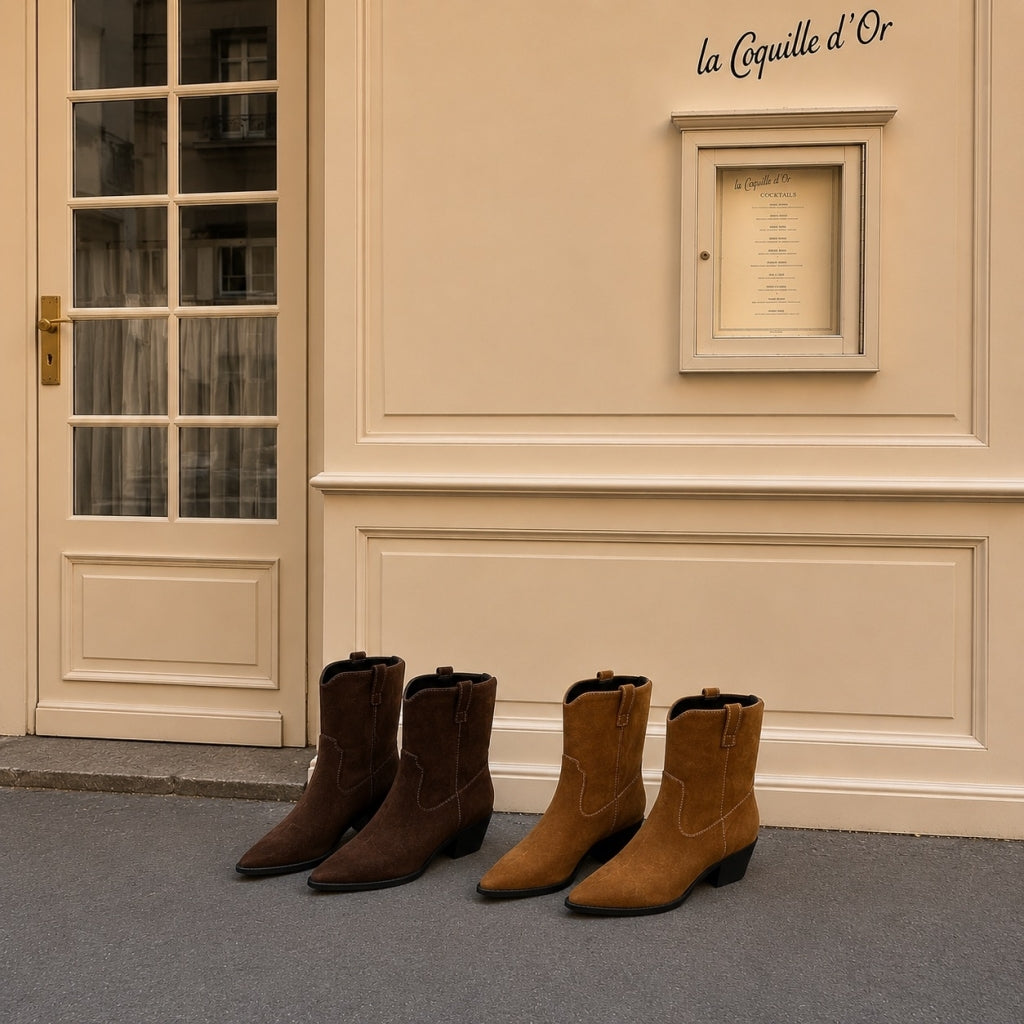 COPENHAGEN SHOES THE COUTURE WALK S. Stiefel 0134 TOBACCO