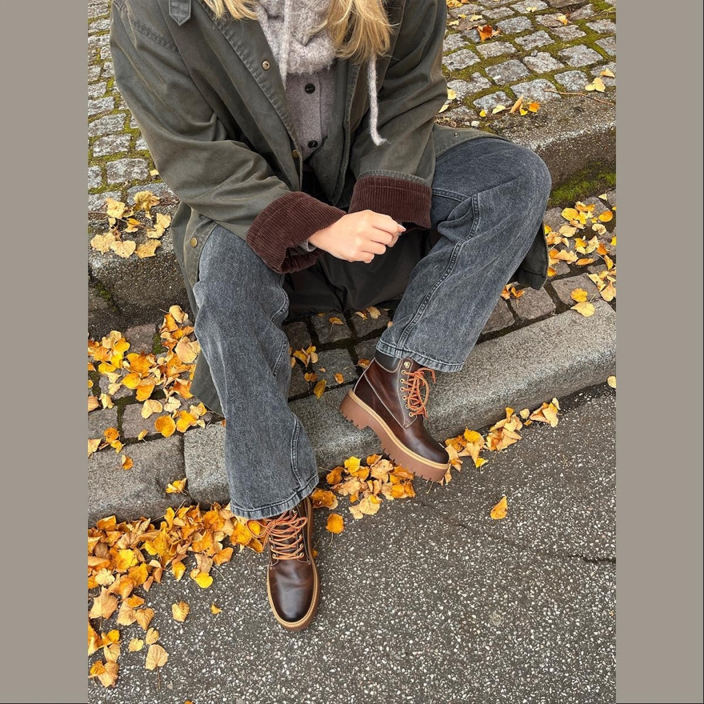 COPENHAGEN SHOES THE HIKE AND ME Stiefel 0012 BROWN