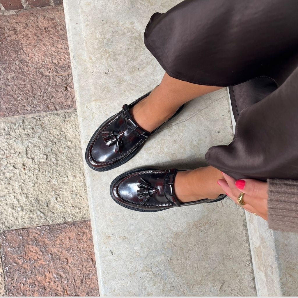 COPENHAGEN SHOES THE LOOK IS PERFECT Boat Shoe 2222 BORDEAUX